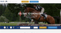 Desktop Screenshot of bluehorseentries.com